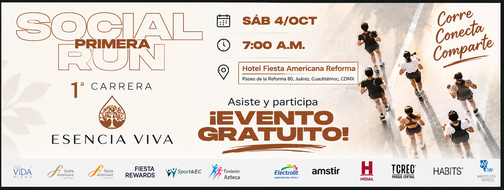 Primer Social Run Carrera Esencia Viva
